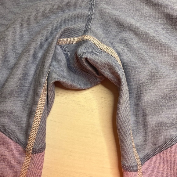Outdoor Voices Leggings X-Size Small Spring Lilac Colorblock 7/8 High Rise - Picture 7 of 8